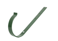 Держатель желоба прямой, d-125 мм, зеленый, BRYZA