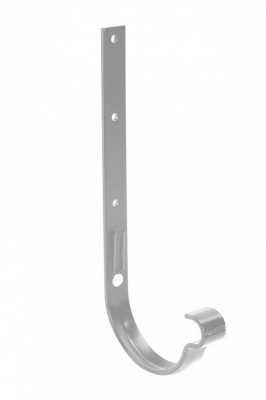 Детальное фото метал. кронштейн длинный усиленный stal, 152(130)/90 мм, цвет белый, galeco