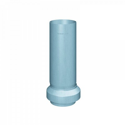 Детальное фото труба-насадка ревизионная, размер 120/150, серо-голубой, rheinzink
