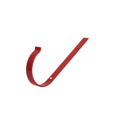 Детальное фото держатель желоба прямой, d-125 мм, красный, bryza