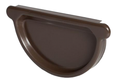 Детальное фото заглушка универс. с резин. упл., сталь, d-150 мм, коричневый, aquasystem
